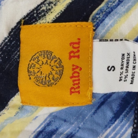 Ruby Rd Multicolor Top Women's Size Small - Picture 6 of 8